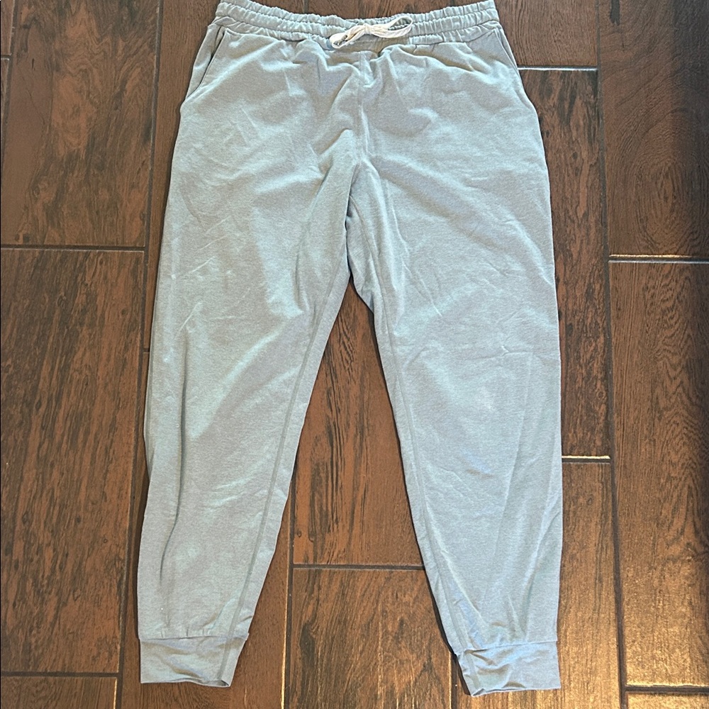 Vuori Light Gray Jogger Track Pants